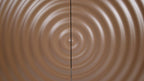 Modern Luxury Sideboard Cabinet with Unique 3D Wave Texture.