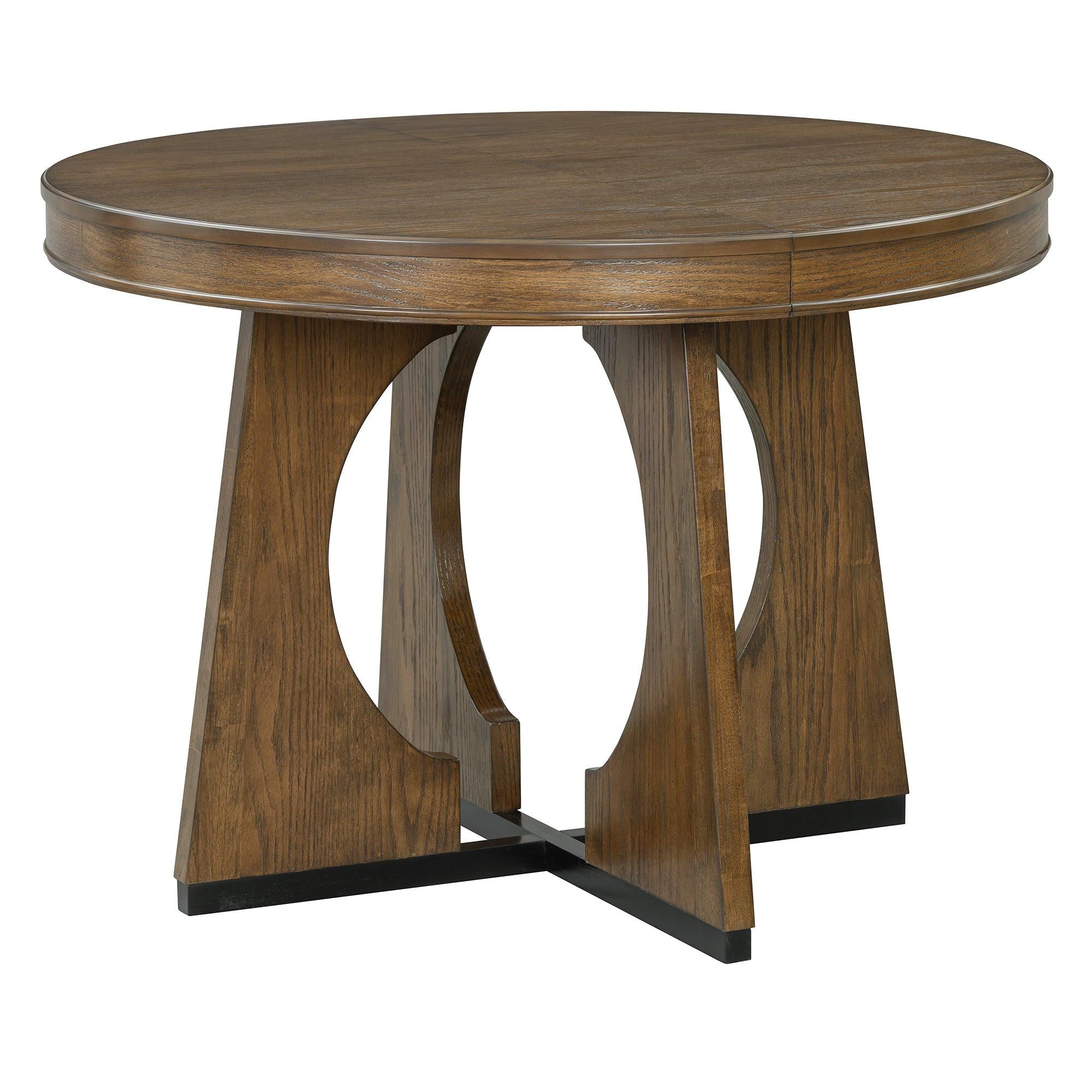 TREXM Extendable Dining Table Set for 4 with Chairs.