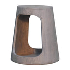 Acid Wash Open Side Table