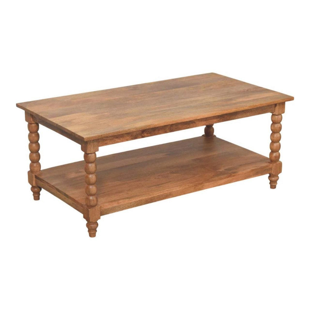 Buy Barley Twist Coffee Table - Solid Mango Wood.