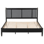 Solid Wood King Bed with Heavy Duty Support.