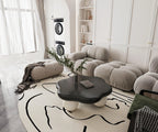 35' Cloud Shaped Coffee Table for Small Apartments.