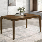 Warren Dark Brown Rectangular Dining Table - Seats 6.