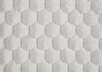 Ivory Corduroy Sectional Sofa for Cozy Living.