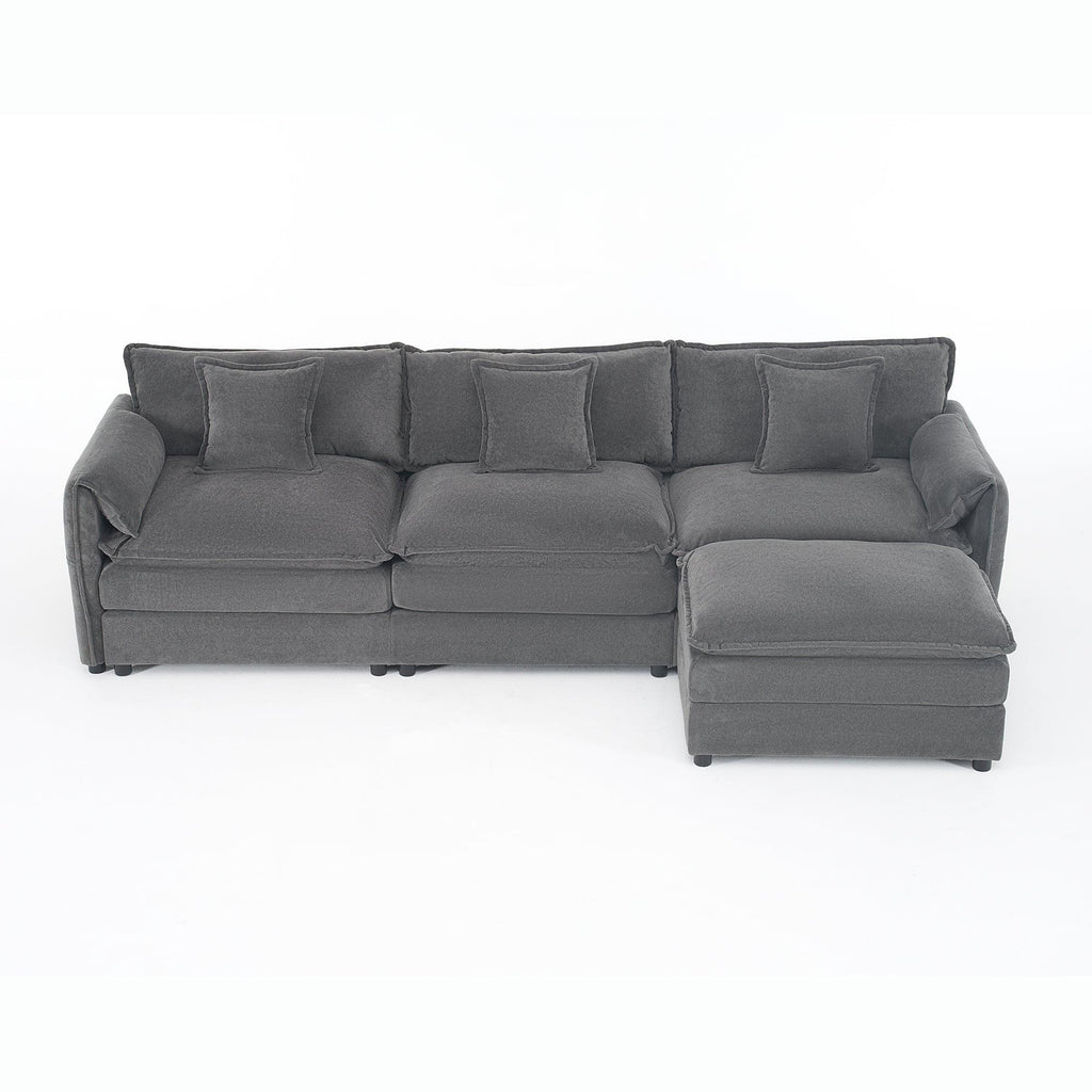 Modular Sectional Sofa - Versatile L Shaped Couch Set.