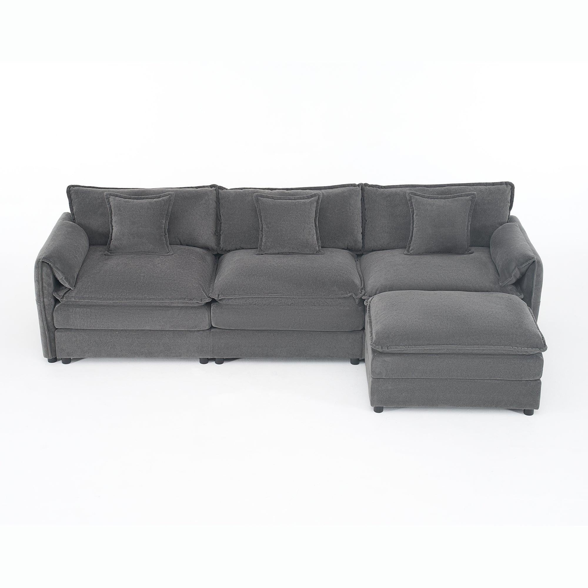 Modular Sectional Sofa - Versatile L Shaped Couch Set.