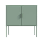Ava 24' Metal Accent Cabinet in Sage Green