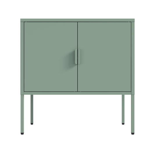 Ava 24' Metal Accent Cabinet in Sage Green