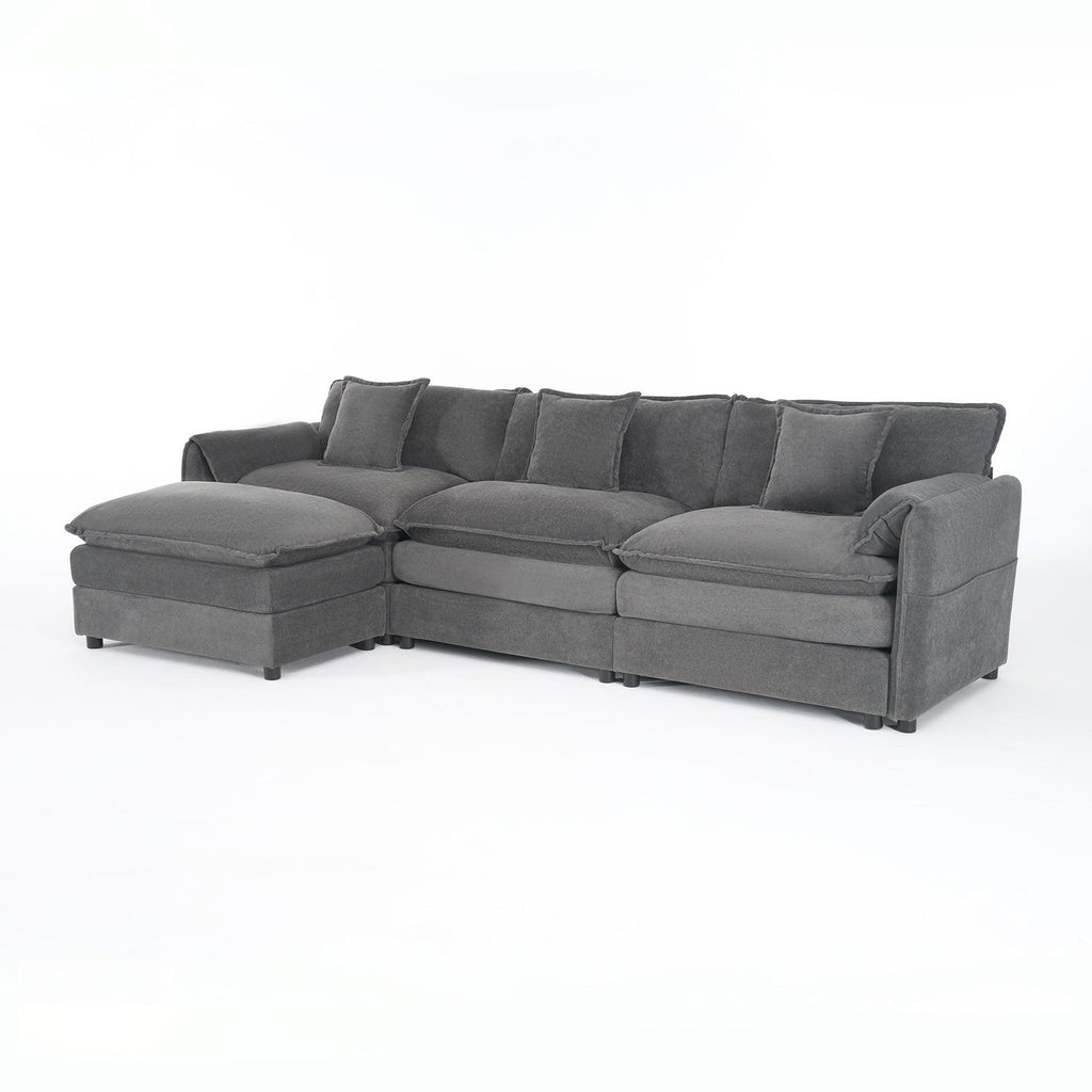 Modular Sectional Sofa - Versatile L Shaped Couch Set.