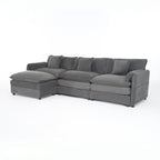 Modular Sectional Sofa - Versatile L Shaped Couch Set.