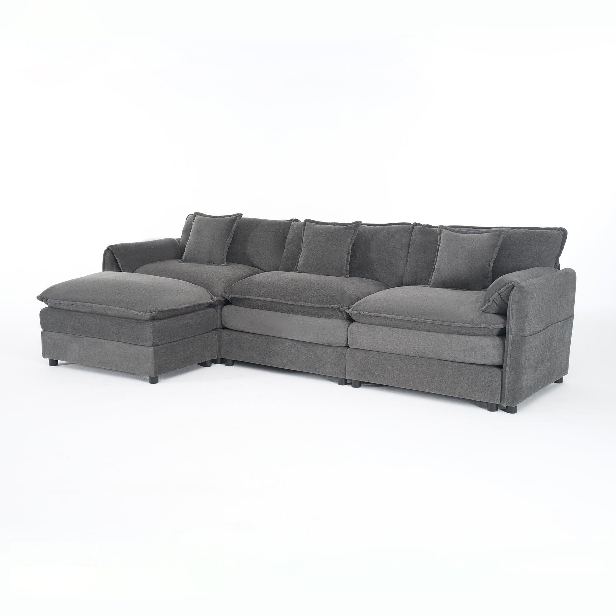Modular Sectional Sofa - Versatile L Shaped Couch Set.