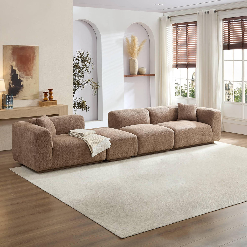 Minimalist Sectional Sofa for Living Room & Bedroom.