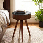 15.7-inch Round Side Table for Compact Spaces.