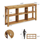 Solid Wood Console Table - Modern Design for Any Room.