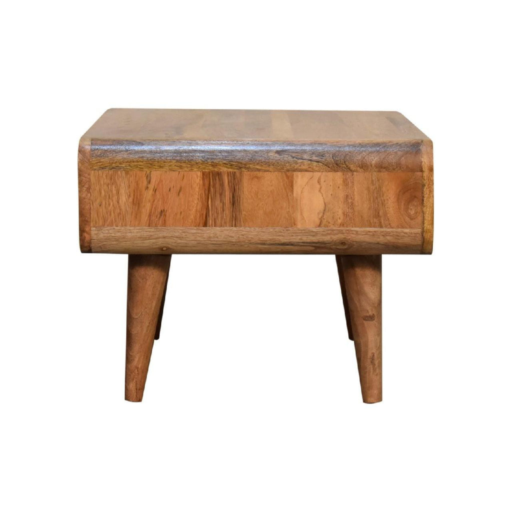 Solid Wood Open Oak-ish Media Unit.