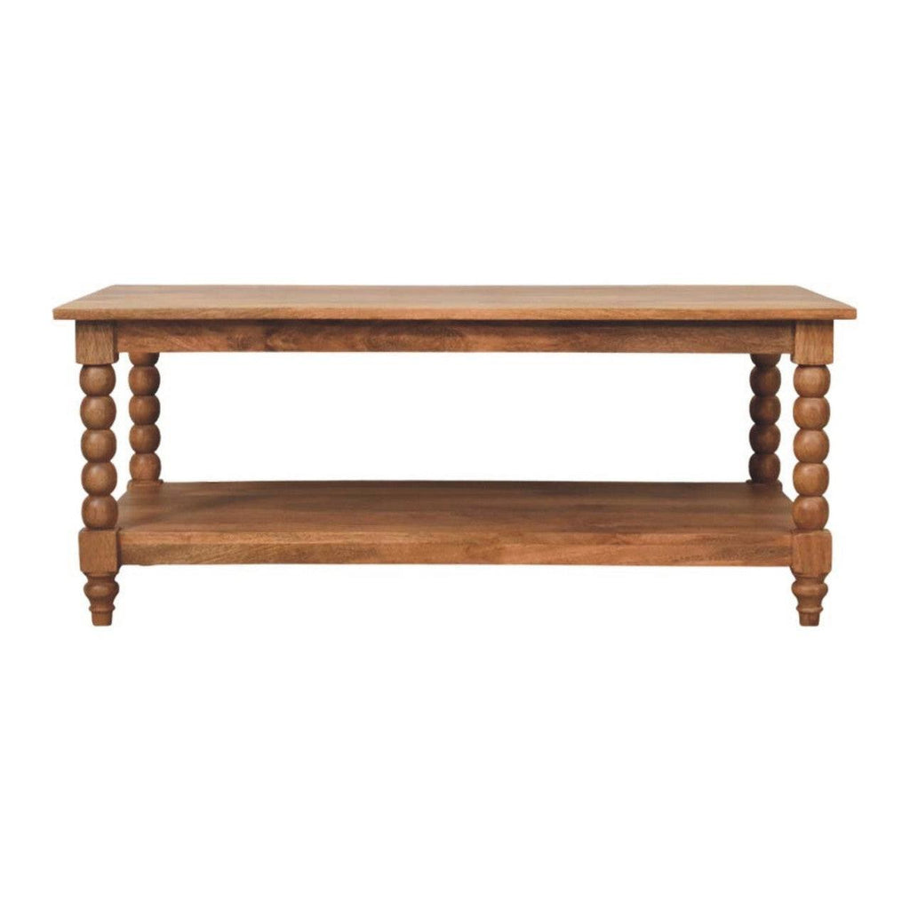 Buy Barley Twist Coffee Table - Solid Mango Wood.
