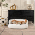 Shep Curved Dog Sofa Bed for Comfort & Style.