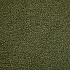 Close-up of olive green boucle fabric used in the Dining Chairs Set - Modern Dining Chairs Set. Textured, cozy material ideal for stylish dining areas.