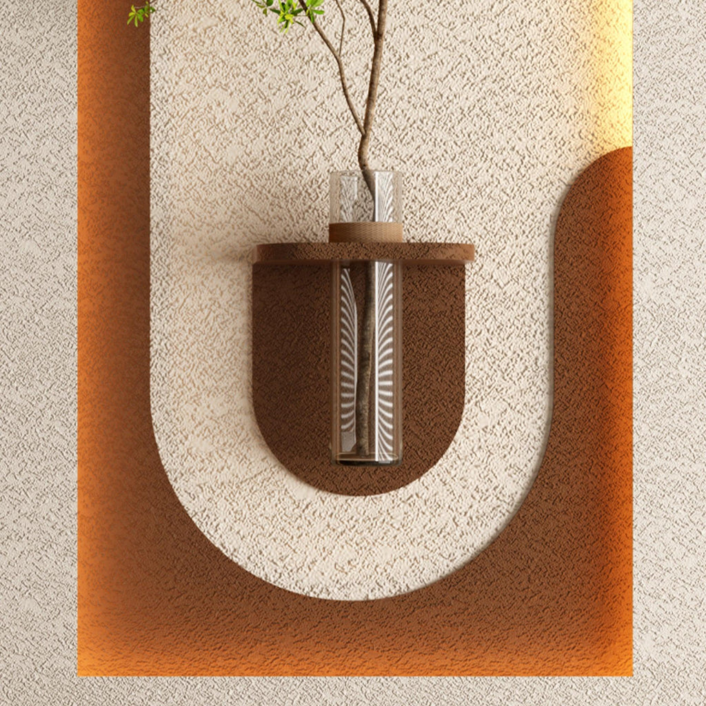 LED Wall Decor with 3-Color LED and Plants.