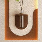 LED Wall Decor with 3-Color LED and Plants.