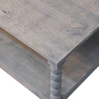 Wood Coffee Table - Solid Wood Barclay Acid Wash Design.