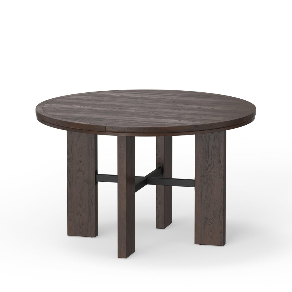 Gorman Dining Game Table with Walnut Finish.