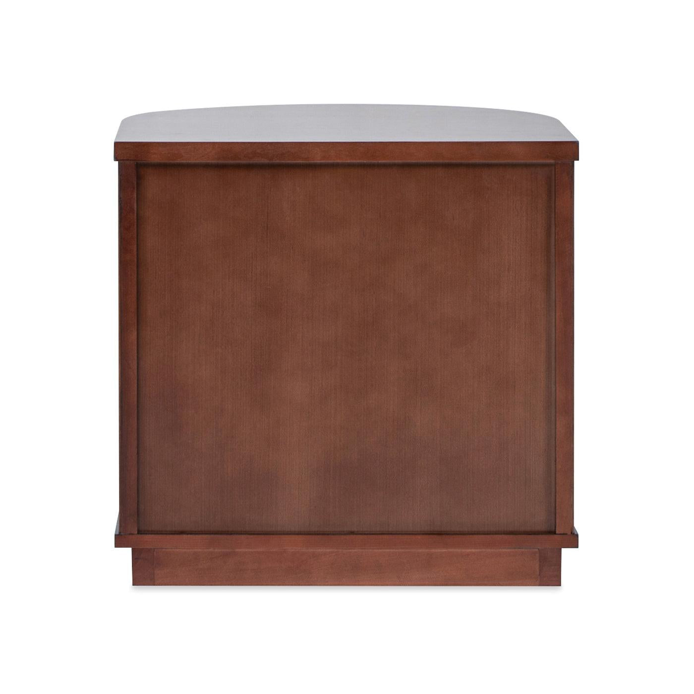 Valentine 24' Beech Wood Storage Side Table.