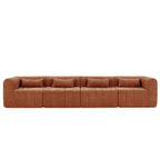 145.5 Inch Modular Sectional Sofa - Versatile Seating Solution.