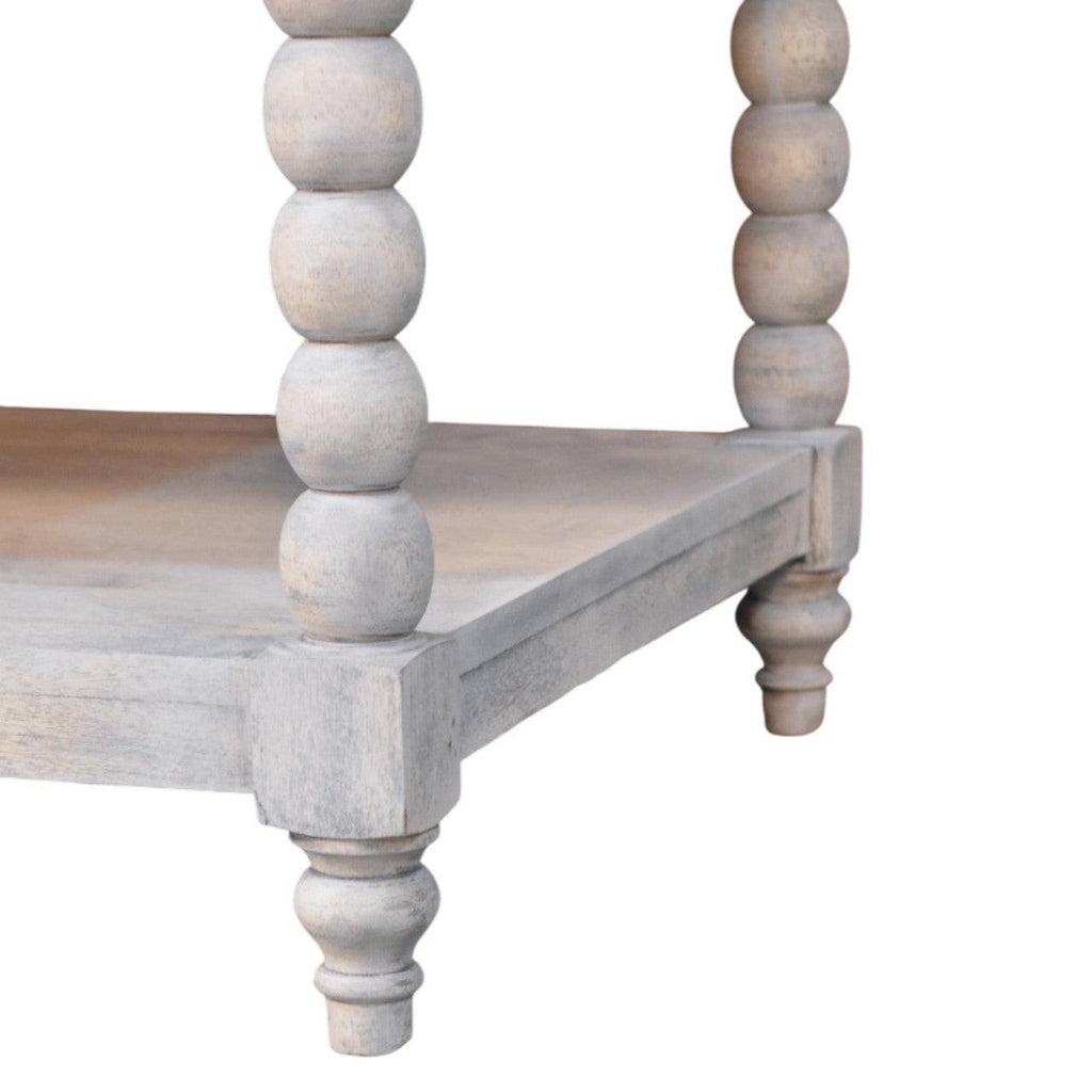 Solid Wood Ellsworth Spindle Coffee Table - Acid Wash.