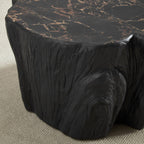 Mid-Century Modern Fiberglass Coffee Table for Living Room.
