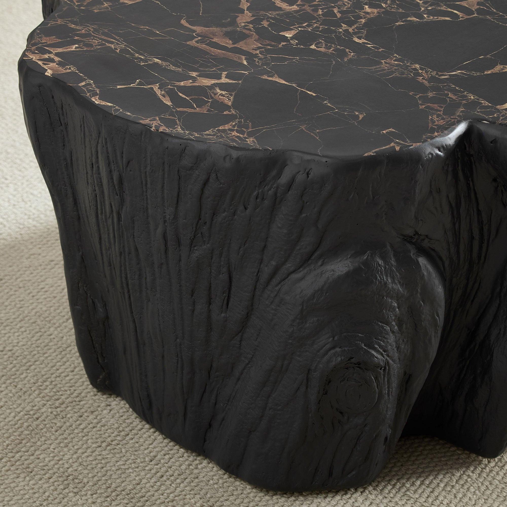 Mid-Century Modern Fiberglass Coffee Table for Living Room.