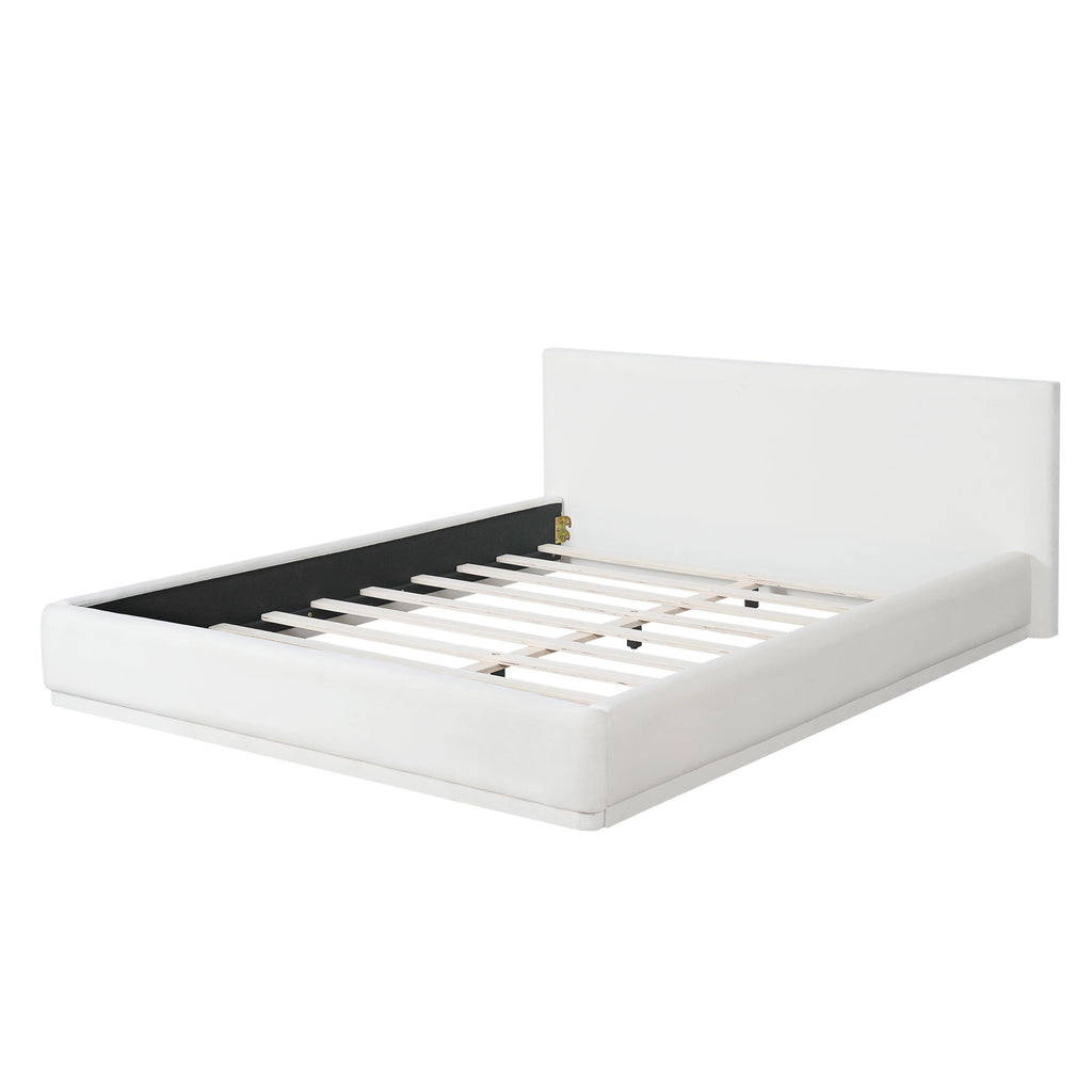 Comfortable Upholstered Bed for Cozy Bedrooms.