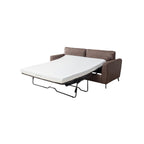 2-Seater Convertible Sofa Bed - Ideal for Small Spaces.