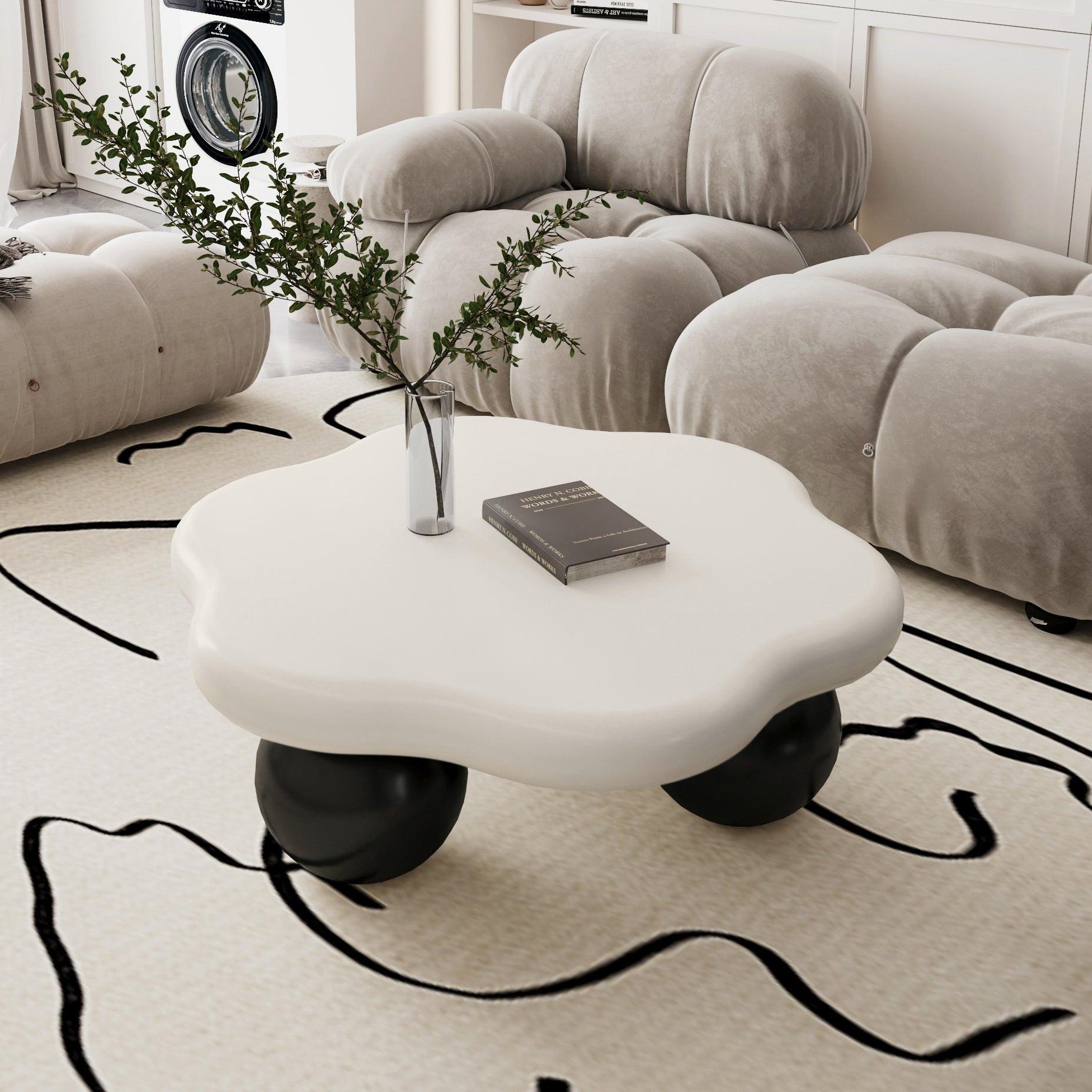 Cloud Shaped Coffee Table - Modern Minimalist Design.