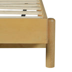 Queen Rubber Wood Bed Frame with Headboard.