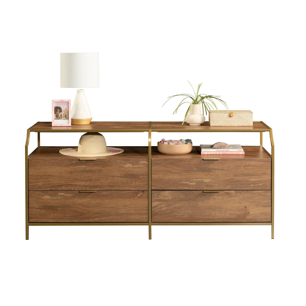 Dresser, Brown finish.