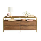 Dresser, Brown finish.