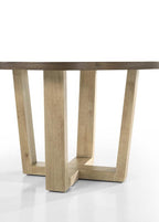 Baldo Vintage 5 Piece Round Dining Table Set.