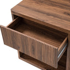 Modern Nightstand with Drawer Storage for Bedroom.
