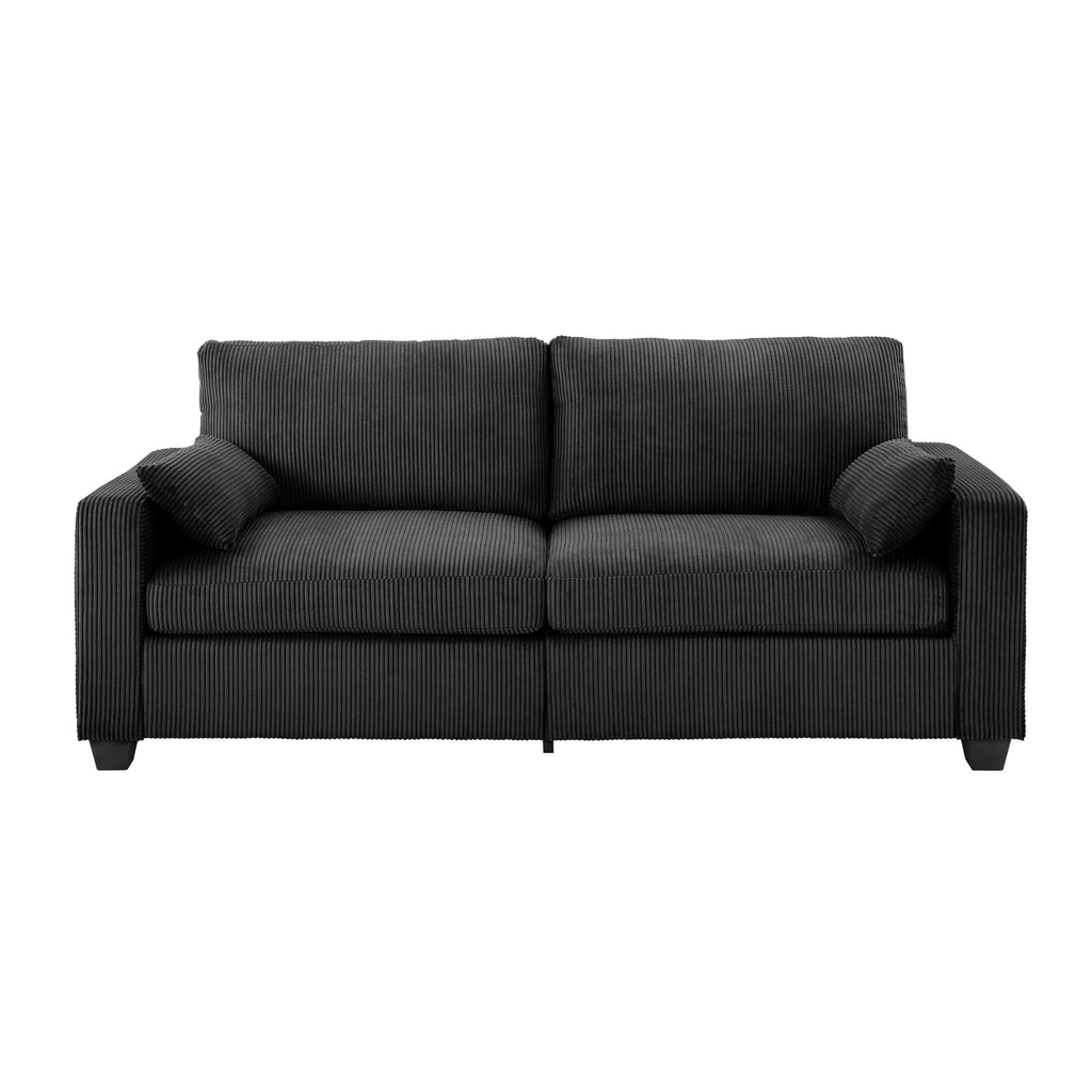 Removable Cover Loveseat Sofa for Small Spaces.