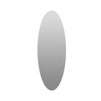 65-Inch Oval Full-Length Wall Mirror with HD Silver Glass