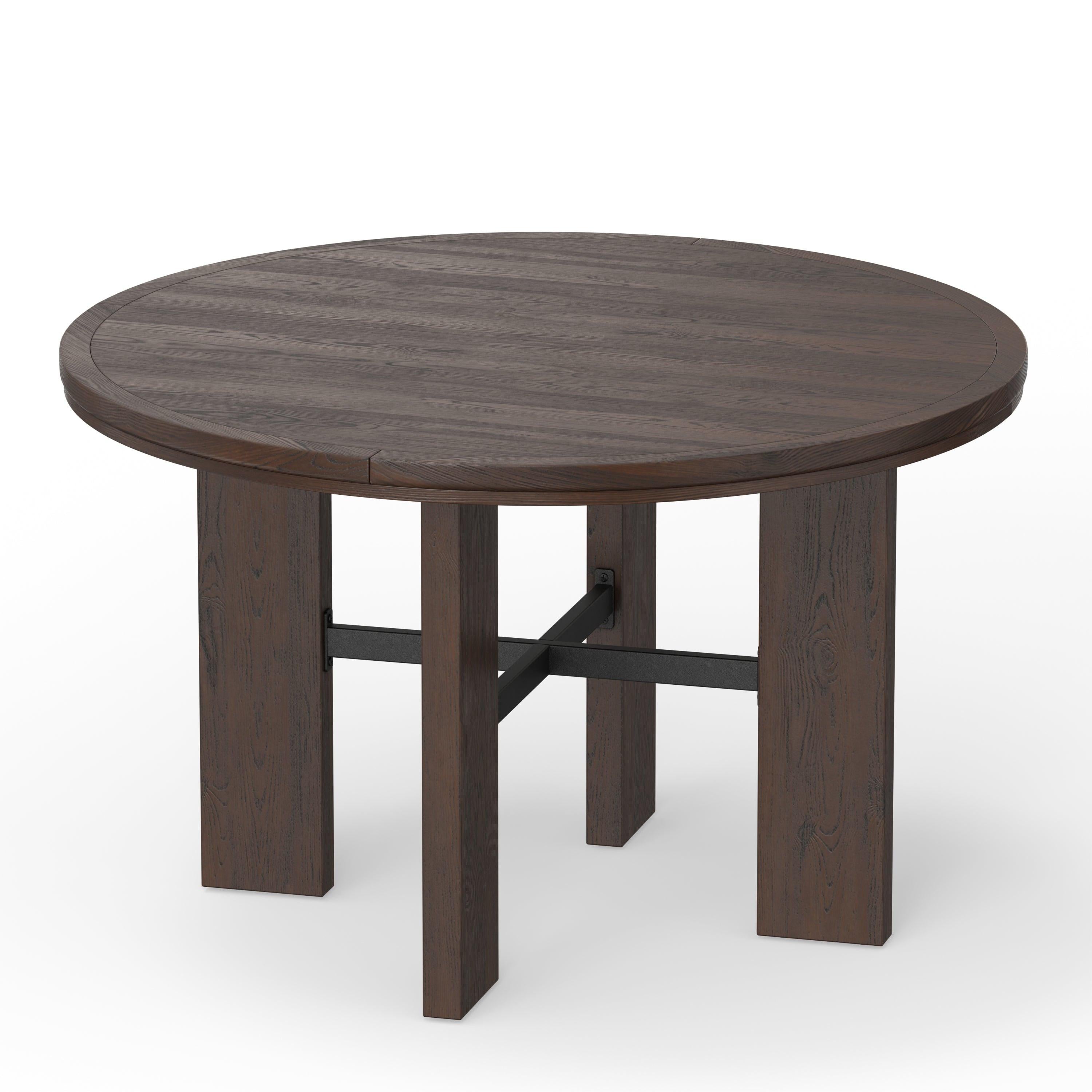 Gorman Dining Game Table with Walnut Finish.