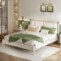 Solid Wood King Bed with Heavy Duty Support.
