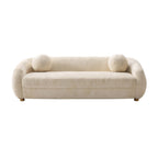 Tribeca 86' Chenille Sofa in Cream
