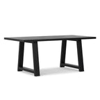 Whitley Black Wooden Dining Table.