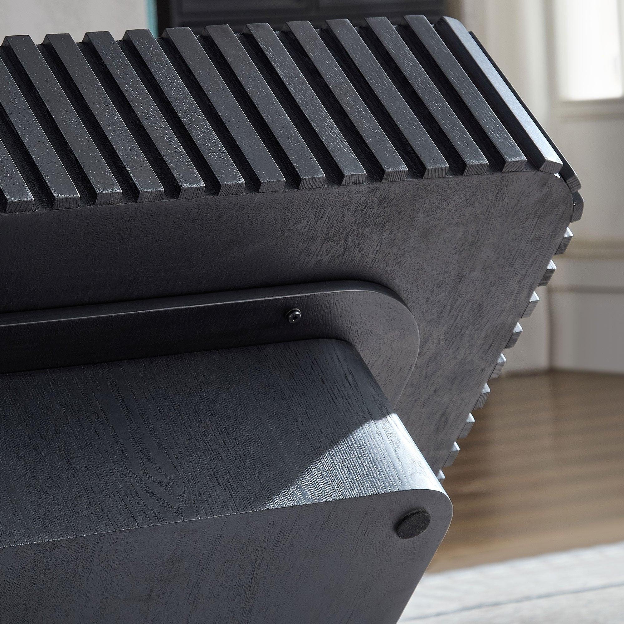 2PCS Modern Drum Coffee Table Set for Living Room.