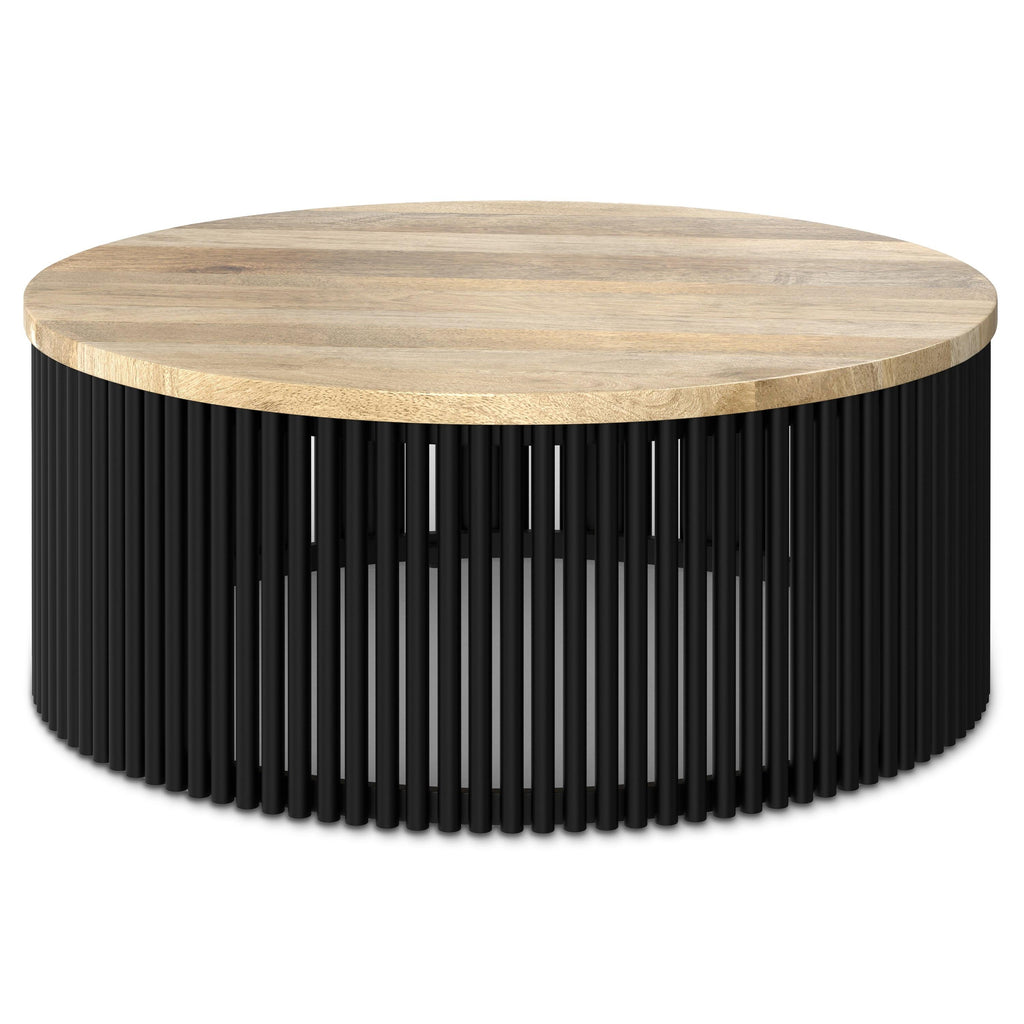 Wood Metal Coffee Table - Demy Collection.