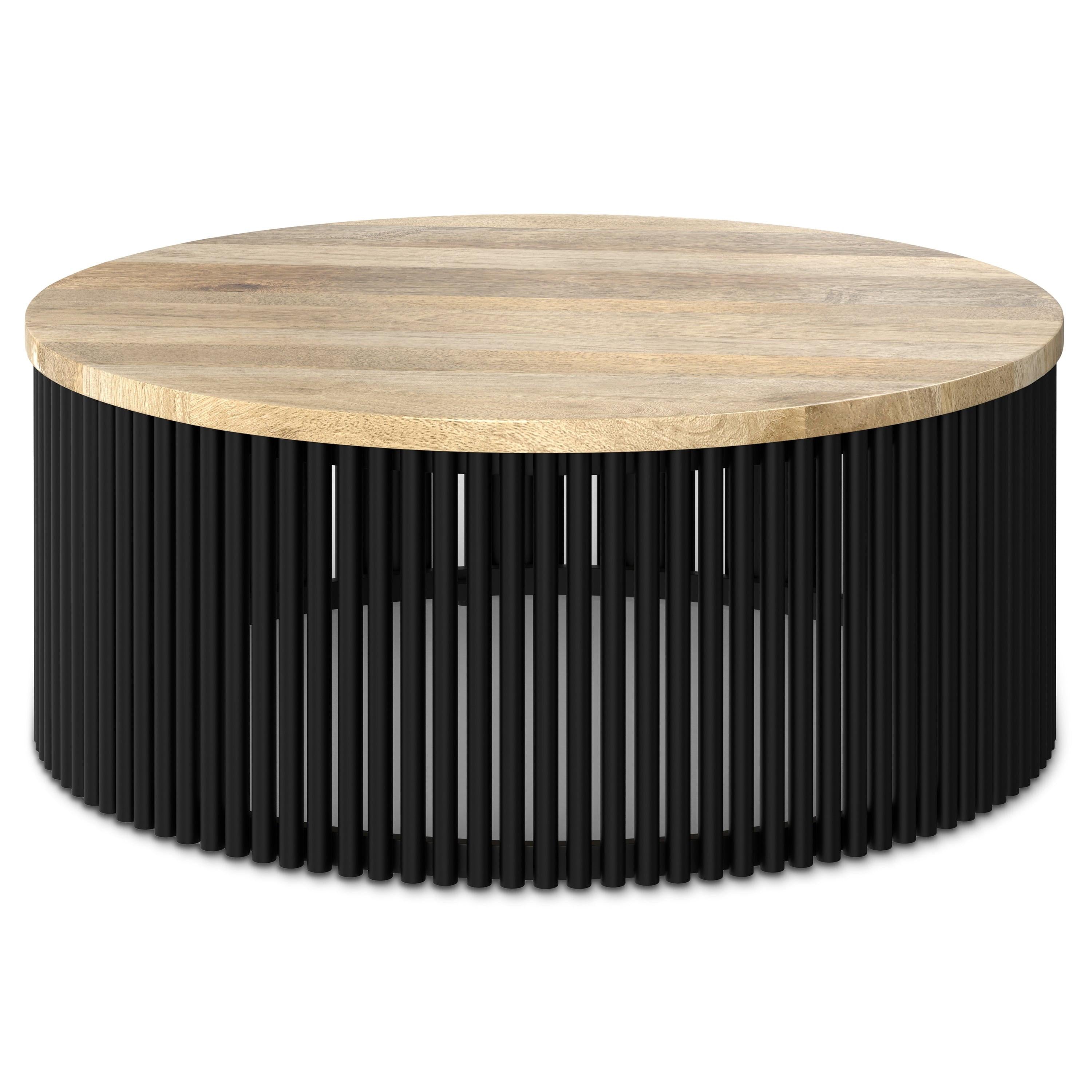 Wood Metal Coffee Table - Demy Collection.
