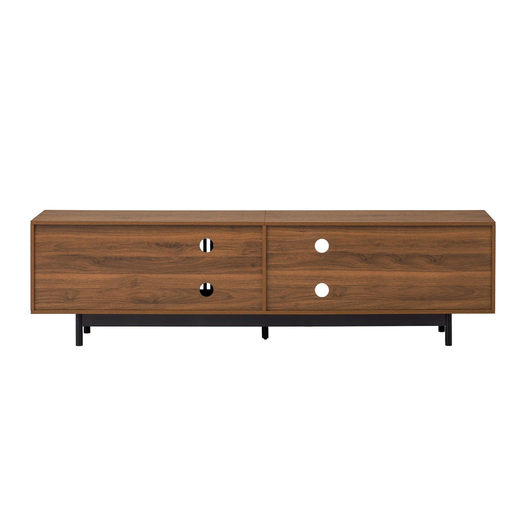 Modern TV Stand for 85 Inch TV with Cable Management.