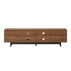 Modern TV Stand for 85 Inch TV with Cable Management.